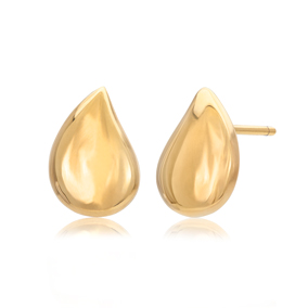Aubella Drop 14K kultaiset korvakorut