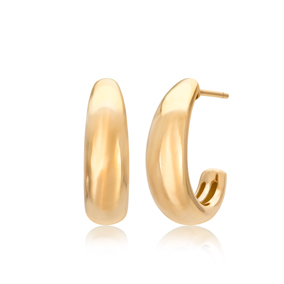 Aubella Bold Gold 14K kultaiset korvakorut