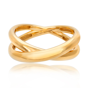 Aubella Crossover 14K kultainen sormus