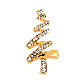 Rintakoru kullanvärinen joulukuusi