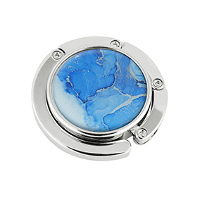 Laukkukoukku, sininen marmori