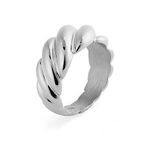 Mockberg x Kenza Selene Steel sormus