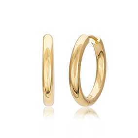 Aubella Creole 14K kultaiset korvarenkaat